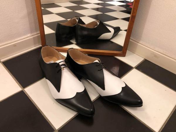 Myggjagere - Al-Capone - Sort/Hvit - Sko