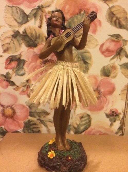 Hovedbilde Hula Girl Ukulele Natural Skirt