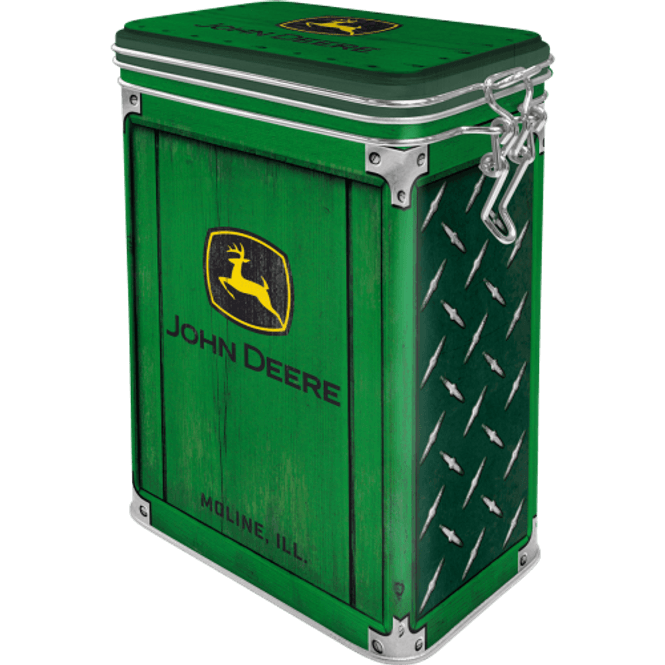 Hovedbilde Kaffeboks - John Deere Diamond Plate Green