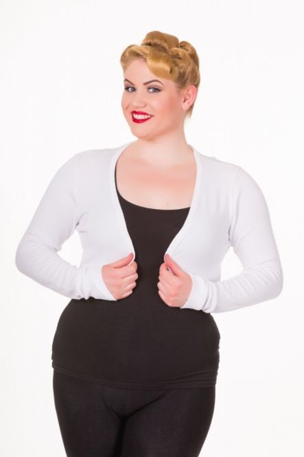 Hovedbilde Flickers Bolero - Hvit - Jakke