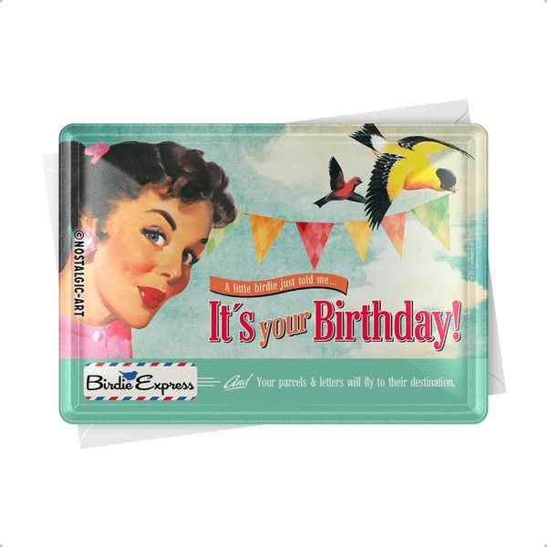 Metallkort - It's Your Birthday!