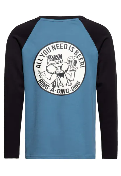 King Kerosin - RING-A-DING DING Genser - Blå