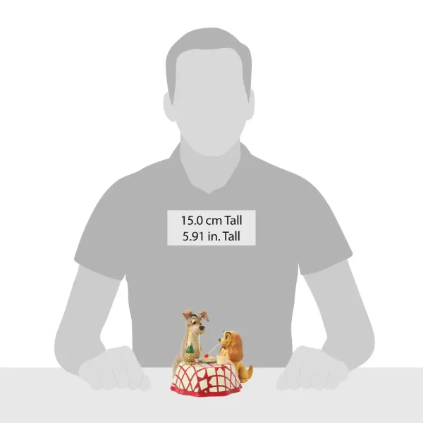 Jim Shore - Lady og Landstrykeren Middag for To