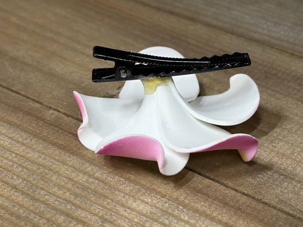 Hawaii-blomst - Gul/Lilla