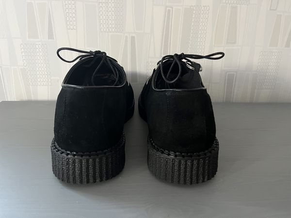 Creeper Shoe - Harley - Sort Semsket