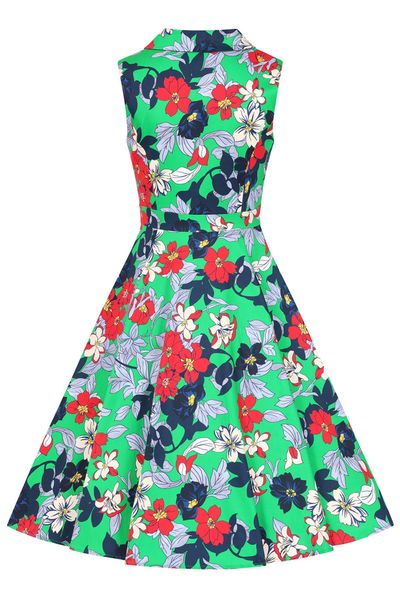 H&R - Emerald Botanica Swingkjole