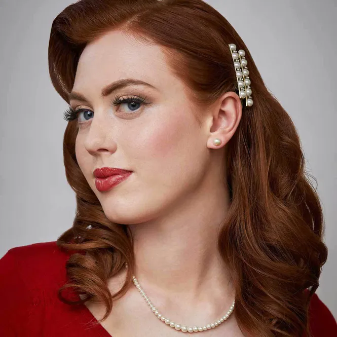 Hovedbilde Hårspenner - Pearly Queen Hairclip Duo