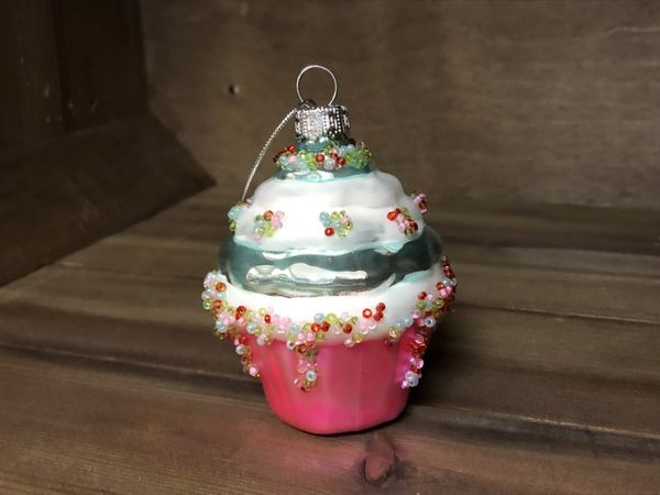 Juletrepynt - Cupcake