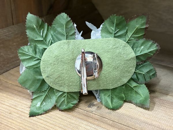 Festive Dobbel Rose Sølv