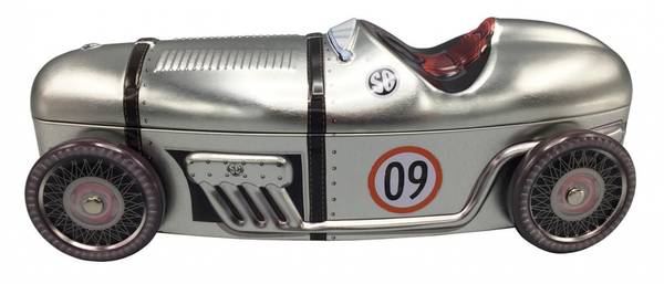 Bilboks - Racerbil Sølv