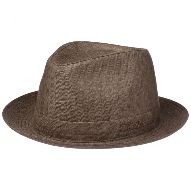 Hovedbilde Stetson - Levoy Fedora Linen - Brun