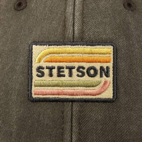 Stetson - Baseball Cap - Cotton - Brungrønn