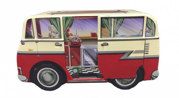 Bilboks - Campingbil Rød